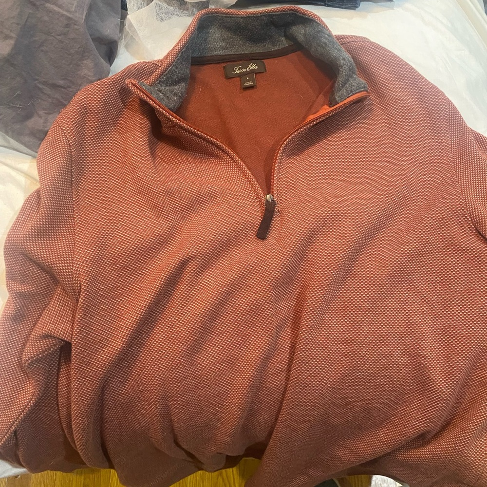 Tasso Elba men’s half zip